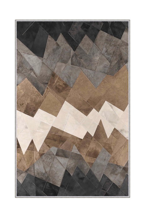 Conceptum Alfombra Multicolor 50 x 80 cm con Diseño 3D